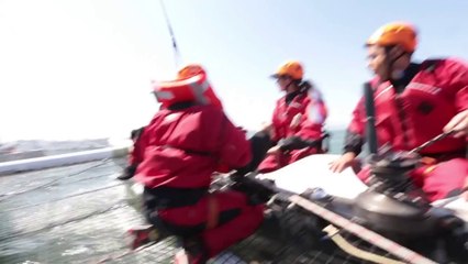 AFK Behind The Scenes Ep. 2 Catamaran Racing, EA Offices! Giants Baseball Game!.