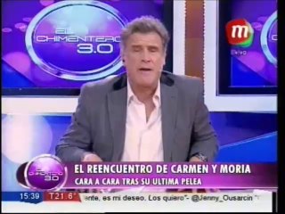 El reencuentro de Carmen Barbieri y Moria Casán