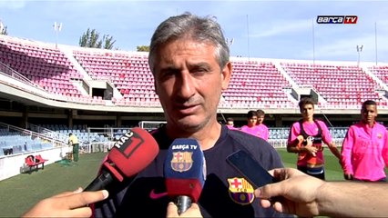 Vinyals: "Volem agafar bones sensacions"