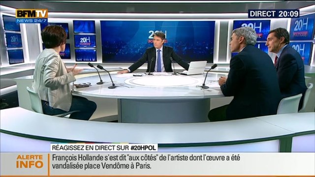 20H Politique: François Hollande inaugure la Fondation Louis Vuitton – 20/10