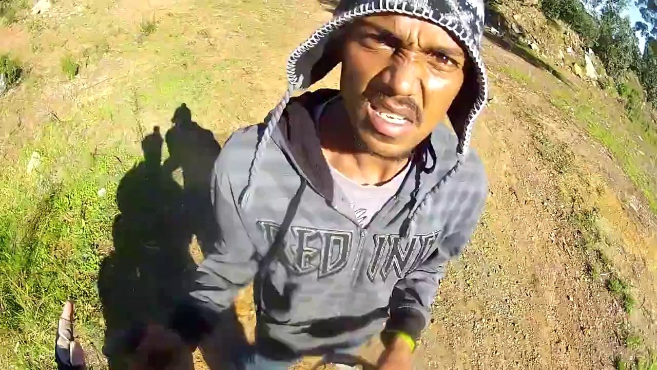 Braquage armé d'un cycliste