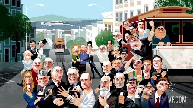 Illustrating the Silicon Pantheon: From Ada Lovelace to Mark Zuckerberg