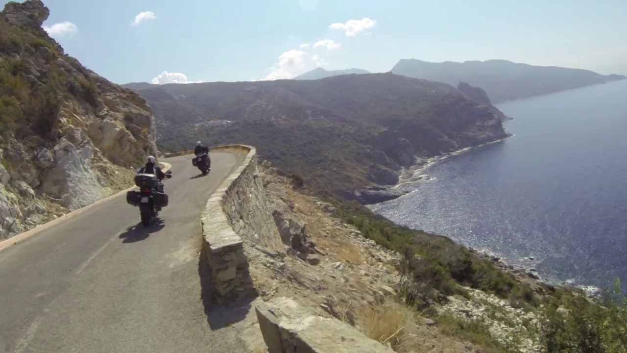 Cap Corse en moto 2014