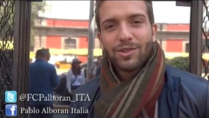 Pablo Alboran ci saluta così!