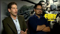 Michael Pena and Jon Bernthal on working with Brad Pitt