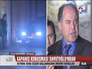 Ahmet Davutoğlu Akiller ile 10 saat süren toplantı yaptı