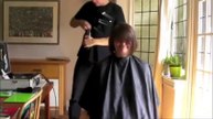 Home Haircut - Long to Bob(3)