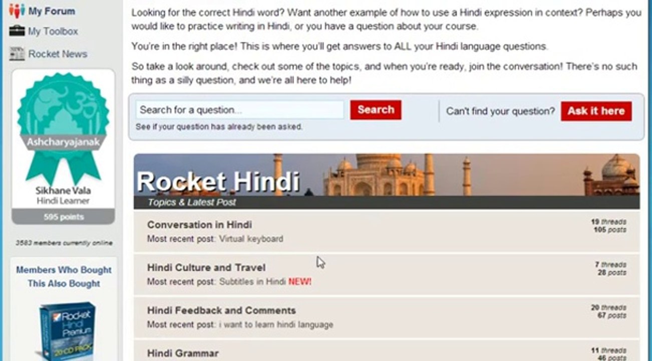 Learn Hindi Online  Rocket Hindi