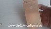 iphone 5/5s housing 24K gold - Iphone 5 Real Gold Covers Video