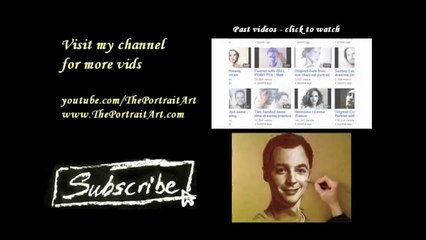 Gorgeous Daenerys Portrait Drawing in Charcoal Video