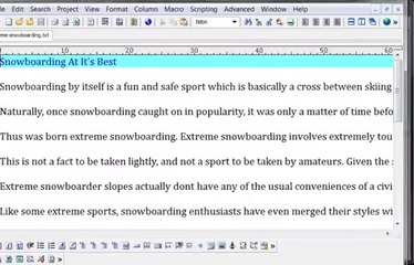 How to Import Your Manuscript into Ultimate Ebook Creator - Part 1