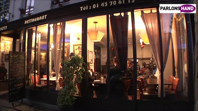 L'émission Parlons Hand au restaurant les Barjots avec Dejan Lukic et Guéric Kervadec
