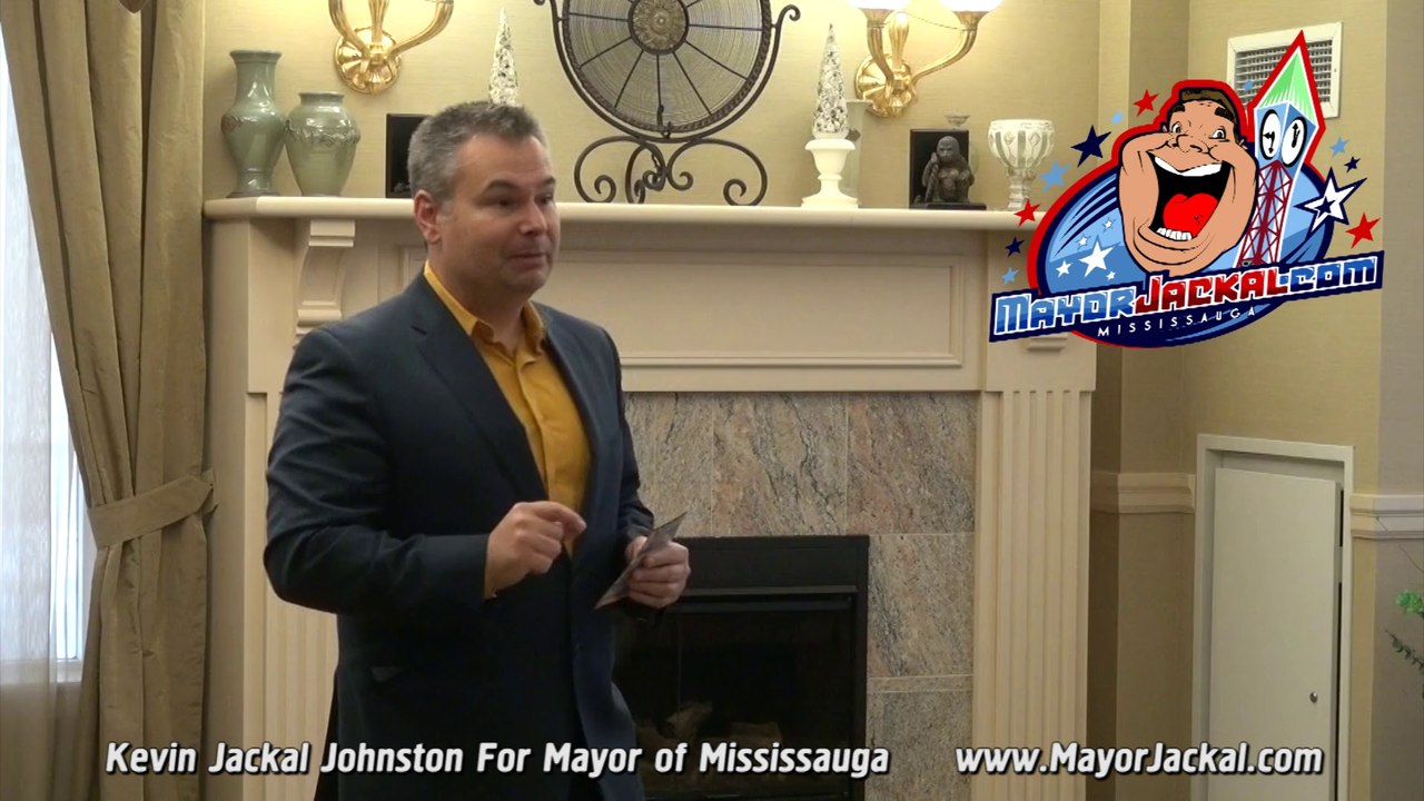 Kevin Jackal Johnston Discusses Corruption And Transparancy In Government In Mississauga Elections