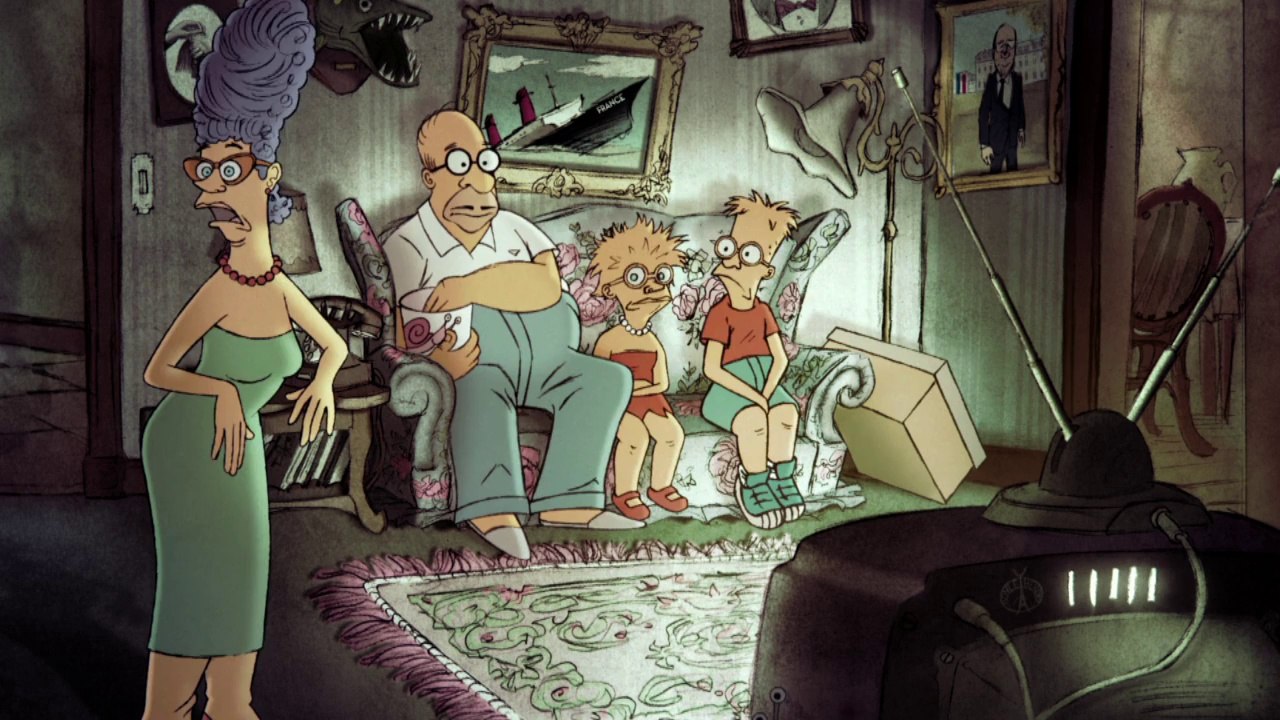 The Simpsons Couch Gag by Sylvain Chomet