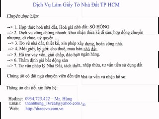 Hợp Thức Hóa Giấy Tờ Nhà Đất Quận 2