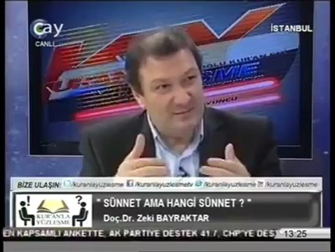 Nebiye itaat mümkün değildir, itaat RESUL'e yani KUR'AN'adır!! [Doç. Dr. Zeki Bayraktar]