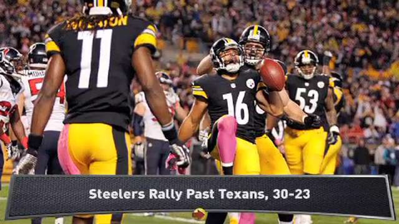 Kaboly: Steelers Rally to Stun Texans