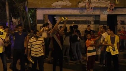 Mısır'daki Darbe Karşıtı Gece Gösterileri