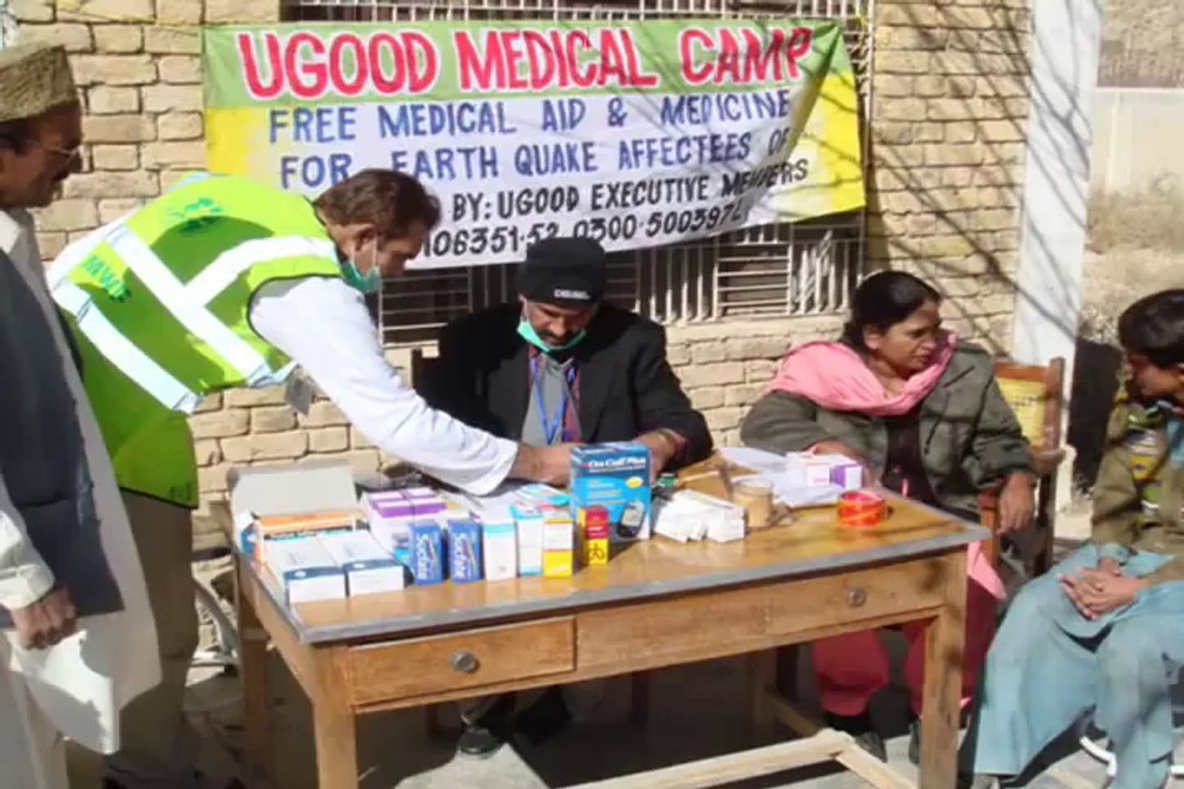 UGOOD established a -Free Medical Camp- for Balochistan Earthquake Affectess on November 18, 2008.