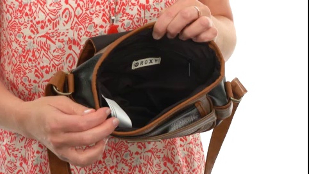 Roxy Fanfare Crossbody True Blac - Robecart.com Free Shipping BOTH Ways