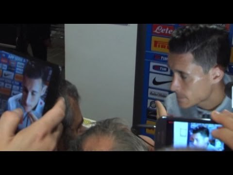 Inter-Napoli 2-2 - Callejon: Felice per doppietta ma non per risultato (19.10.14)