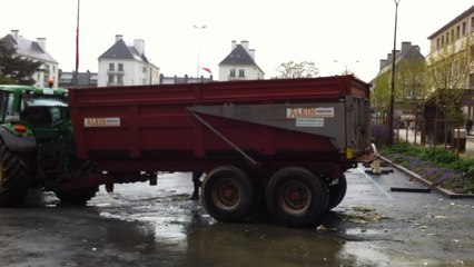 Manifestation de légumiers