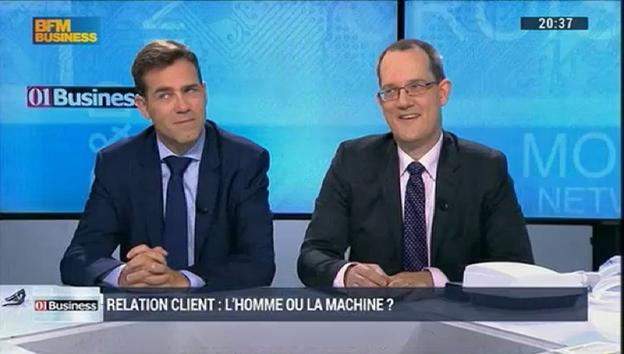 [FR] Olivier Ondet : la relation client, l'Homme ou la machine sur  BFM BUSINESS