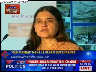 BJP distances itself from Maneka