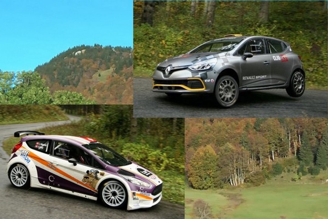 Rallye du Valais 2014 Test Fiesta R5 Clio R3T