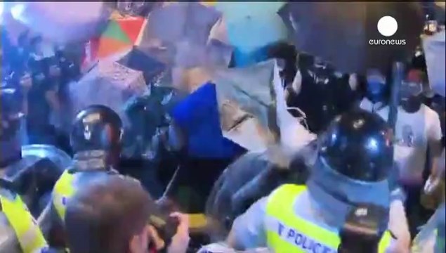 Las autoridades de Hong Kong aseguran que fuerzas extranjeras están detrás de las manifestaciones prodemocráticas