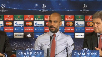 Groupe E - Guardiola félicite Garcia