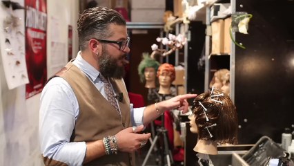 Tuto : fabriquer une coiffure années folles avec une perruque