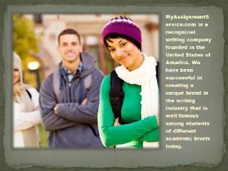 Stuck On A College Paper -  MyAssignmentservice