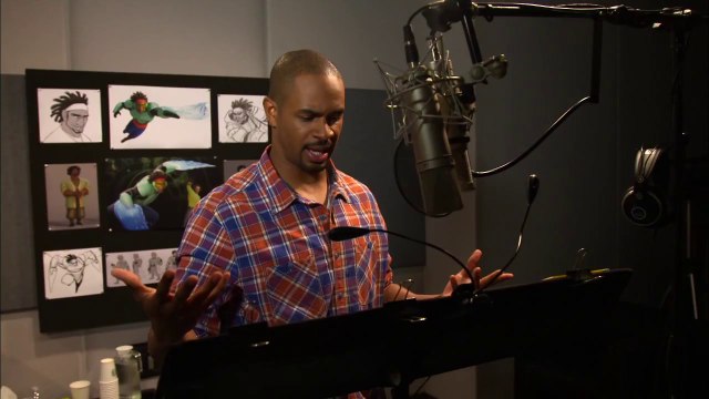Big Hero 6 B-ROLL - Damon Wayans Jr as Wasabi (2014) - Disney Marvel Movie