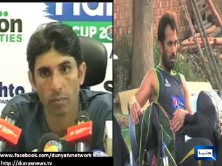 Dunya News - Batsmen will have to play Aussie spinners sensibly: Misbahul Haq