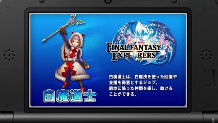 Final Fantasy Explorers - White Mage