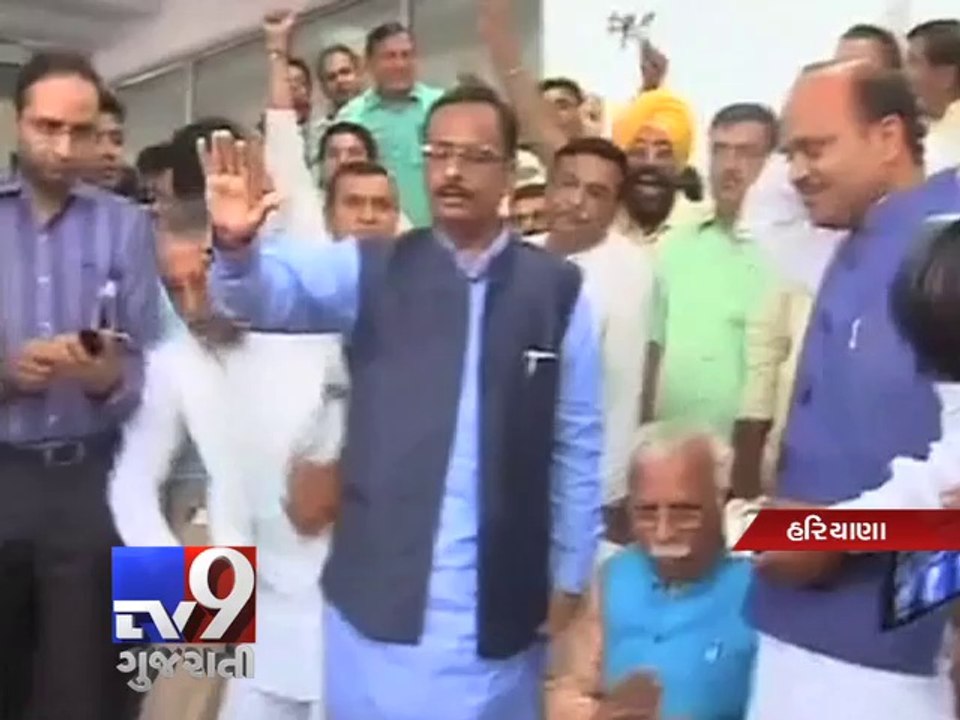 BJP chooses Manohar Lal Khattar as Haryana Chief Minister - Tv9 Gujarati