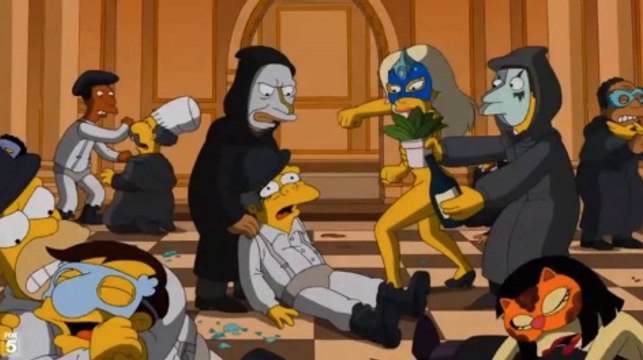 Les Simpson rendent hommage à Stanley Kubrick