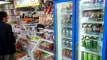 Beer & Noodles at a Train Station in Japan!