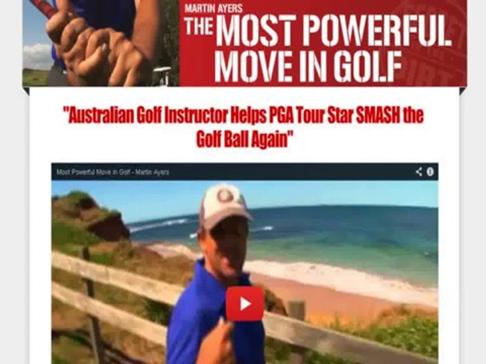 Golf Video - Most Powerful Move In Golf Review + Bonus
