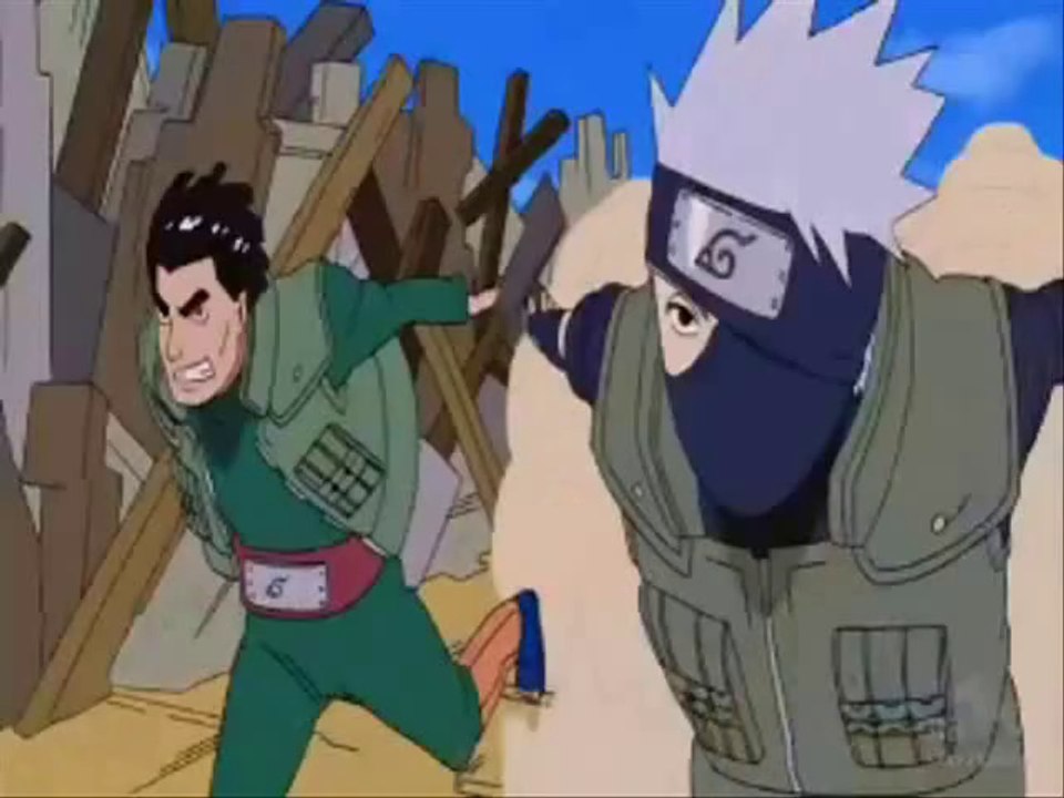 Kakashi Vs Gai, The Race
