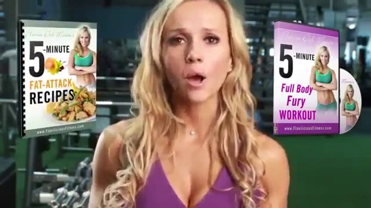 Full Body Flavilicious Fitness Presents Female Fitness Model Flavia Del Monte