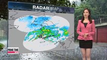 Showers and strong winds continue down south on Wednesday