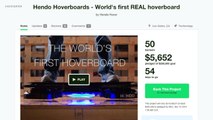 New Kickstarter Campaign Could Produce World's First Hoverboard