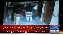 CCTV Footage Of Police Beating A Hotel Manager For Not Giving 'Bhatta'