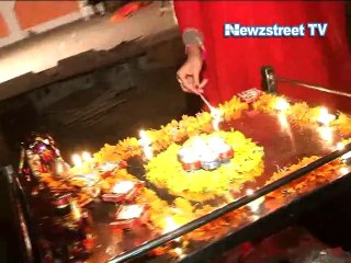 Divyanka Tripathi celebrates Diwali with diyas and crackers