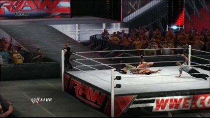 John Cena vs Rusev [RAW 48 Season 6]