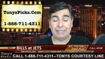 New York Jets vs. Buffalo Bills Free Pick Prediction NFL Pro Football Odds Preview 10-26-2014