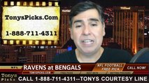 Cincinnati Bengals vs. Baltimore Ravens Free Pick Prediction NFL Pro Football Updated Odds Preview 10-26-2014