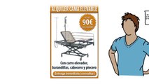 Alquiler Cama Articulada Elevable en Altura 90 euros al mes